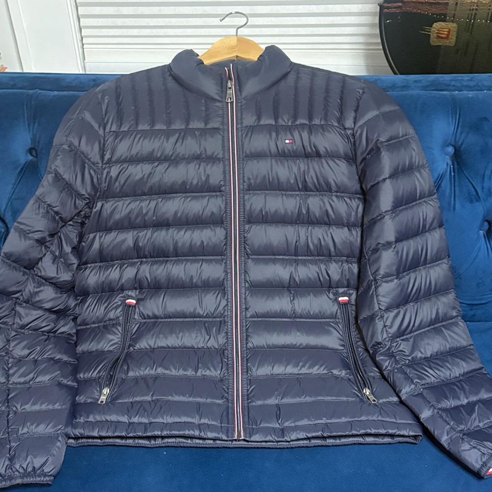Tommy Hilfiger Dark Blue Puffer Jacket